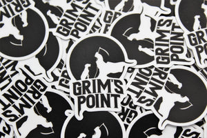 Grim's Point Reaper Sticker