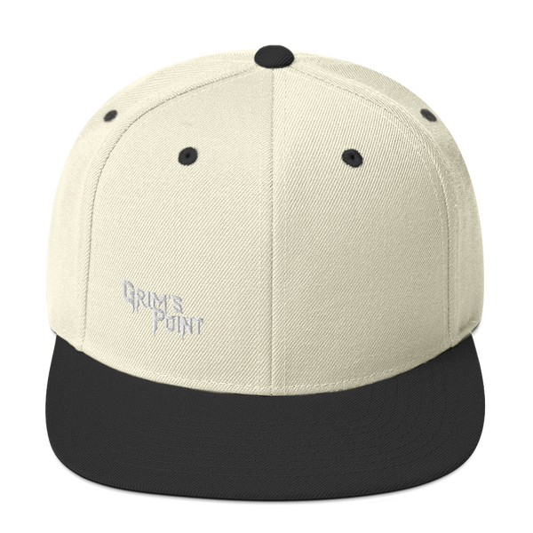 GP Snapback Hat (White Logo)